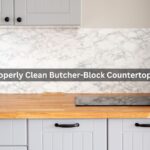 Properly Clean Butcher-Block Countertops